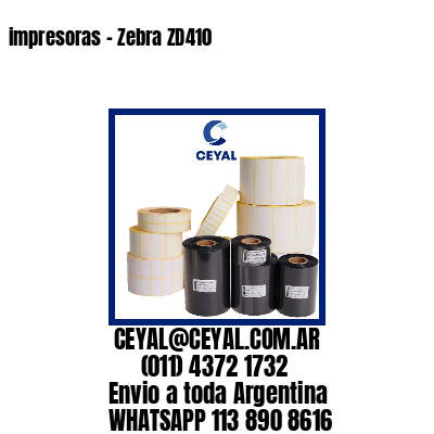 impresoras – Zebra ZD410