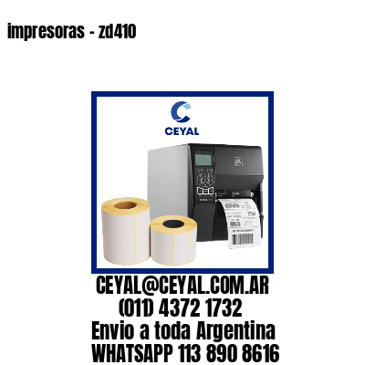 impresoras – zd410
