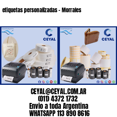 etiquetas personalizadas – Morrales