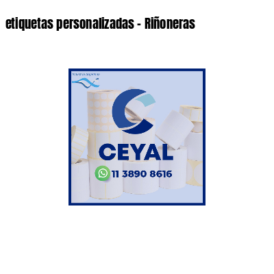 etiquetas personalizadas - Riñoneras