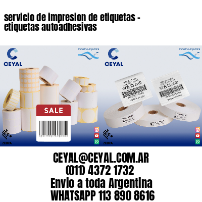 servicio de impresion de etiquetas – etiquetas autoadhesivas