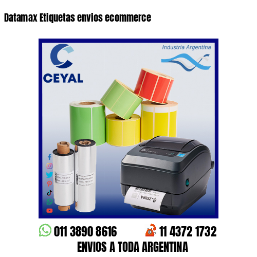 Datamax Etiquetas envios ecommerce