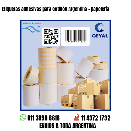 Etiquetas adhesivas para cotillón Argentina – papelería