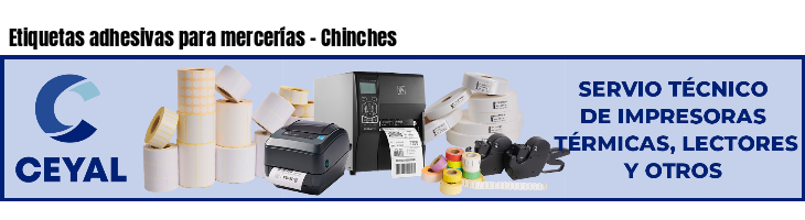 Etiquetas adhesivas para mercerías - Chinches