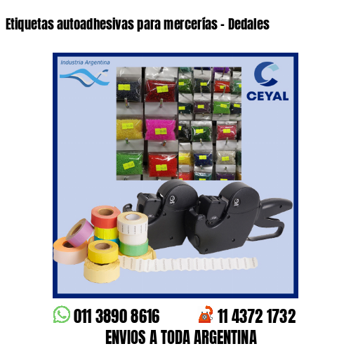 Etiquetas autoadhesivas para mercerías – Dedales