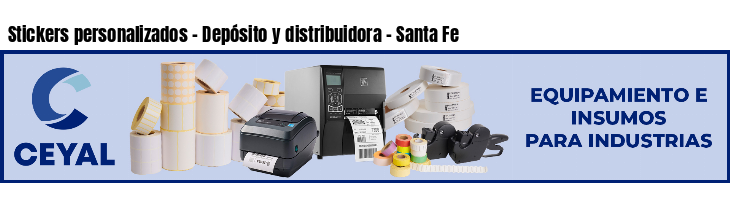 Stickers personalizados - Depósito y distribuidora - Santa Fe