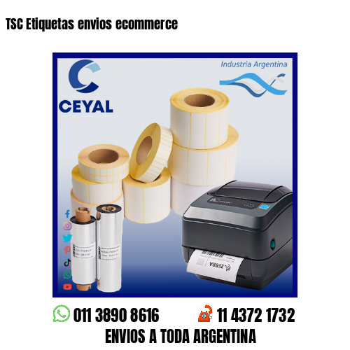 TSC Etiquetas envios ecommerce