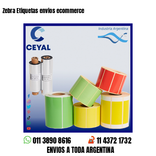 Zebra Etiquetas envios ecommerce