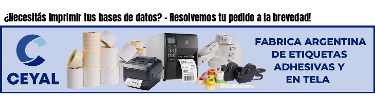 ¿Necesitás imprimir tus bases de datos? - Resolvemos tu pedido a la brevedad!