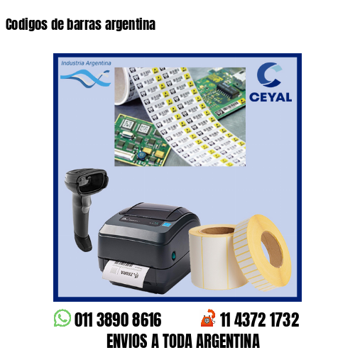 Codigos de barras argentina