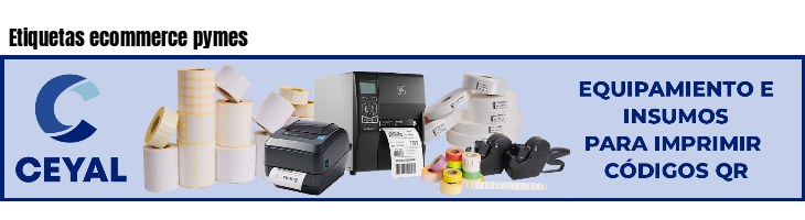 Etiquetas ecommerce pymes 