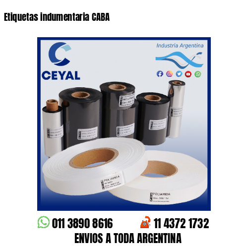 Etiquetas indumentaria CABA