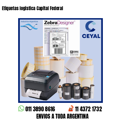Etiquetas logistica Capital Federal