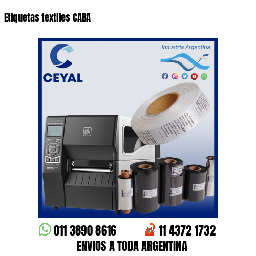 Etiquetas textiles CABA