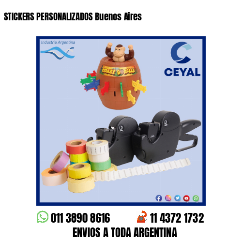 STICKERS PERSONALIZADOS Buenos Aires