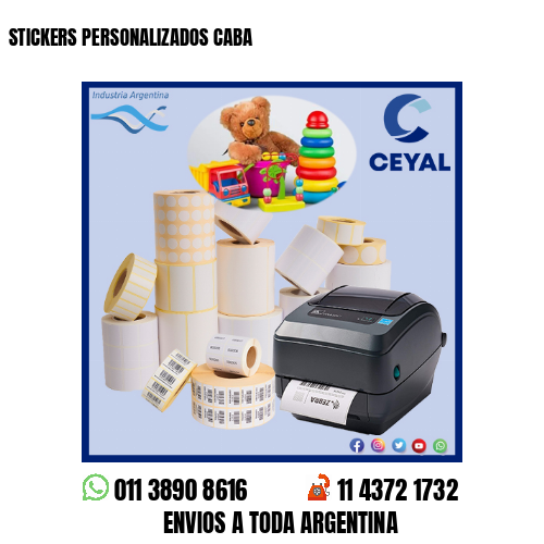 STICKERS PERSONALIZADOS CABA