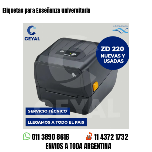 Etiquetas para Enseñanza universitaria